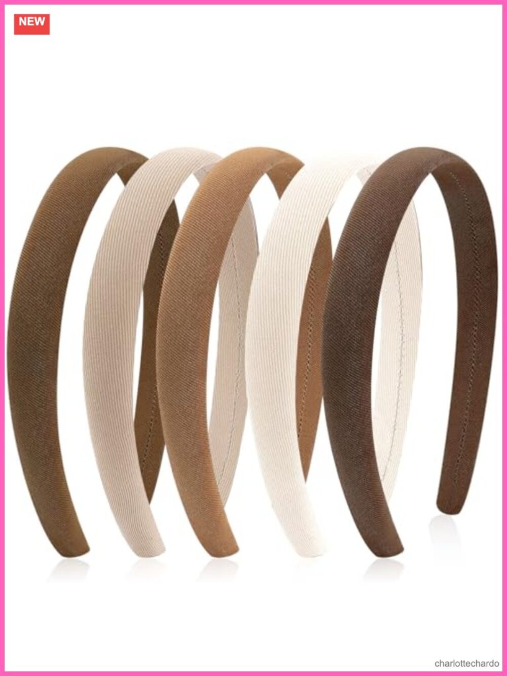 KICOSY Padded Headband Soft Thin No Slip for Women & Girls Hair Accessory